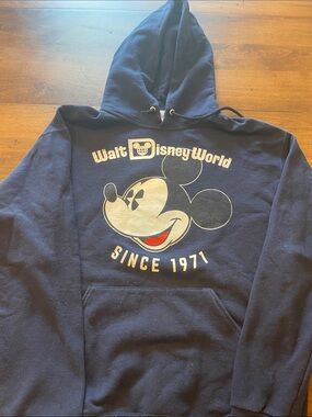 Disney Navy Mickey Mouse Hoodie